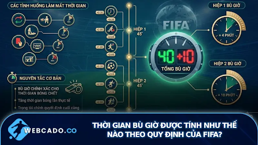 Mẹo Đọc Trận Đấu Qua Thời Gian Bù Giờ